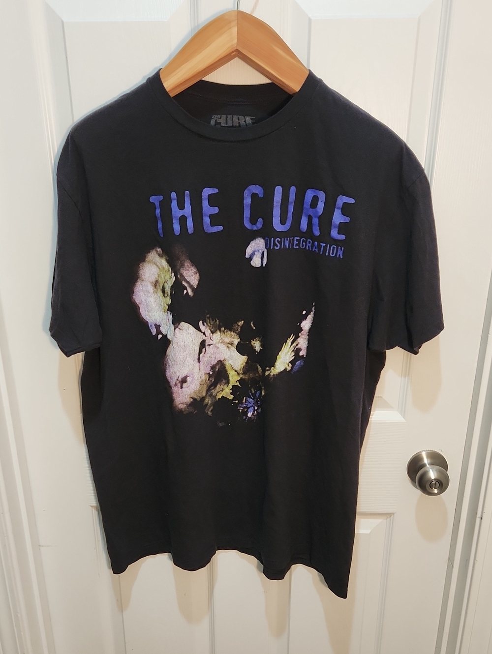 The Cure 'Disintegration' Black Graphic Tee
